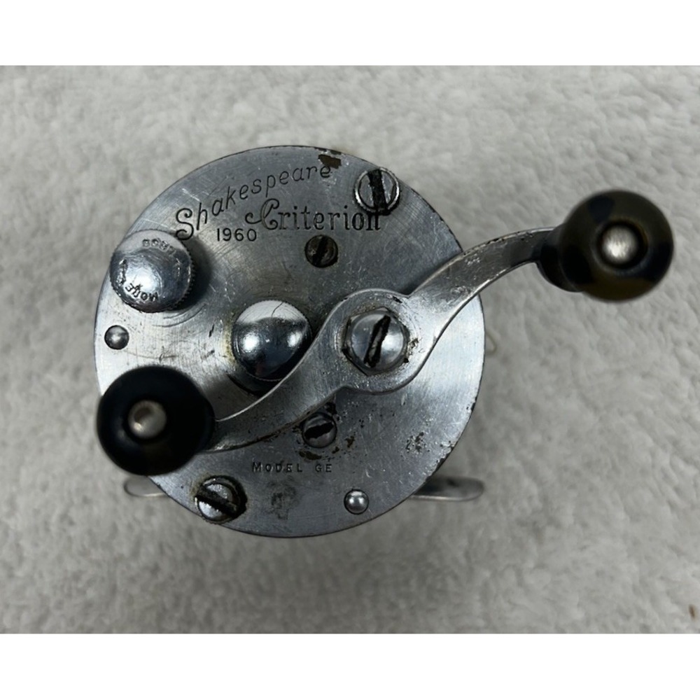 Shakespeare Criterion 1960 Model GE Baitcasting Fishing Reel Tested